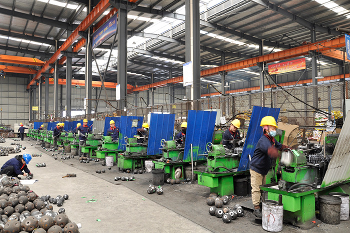 延安网架锥头车间